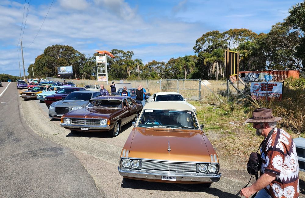 Saturday cruise leaving headless prawn